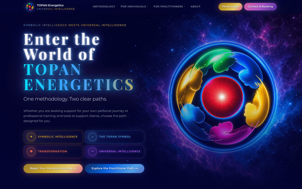 ELEVNT & TOPAN Energetics website preview